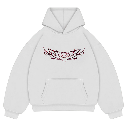 HELLO KITTY & KISS HOODIE