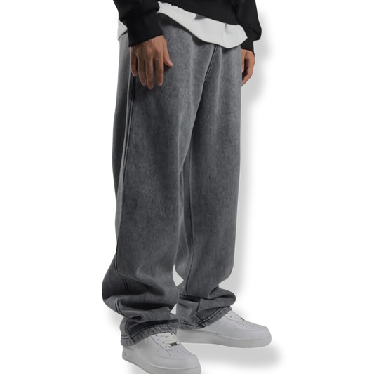ICED GRAY OVERSIZED PANT