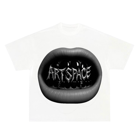 White printed TEE