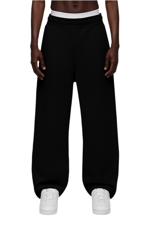 BLACK OVERSIZED PANT