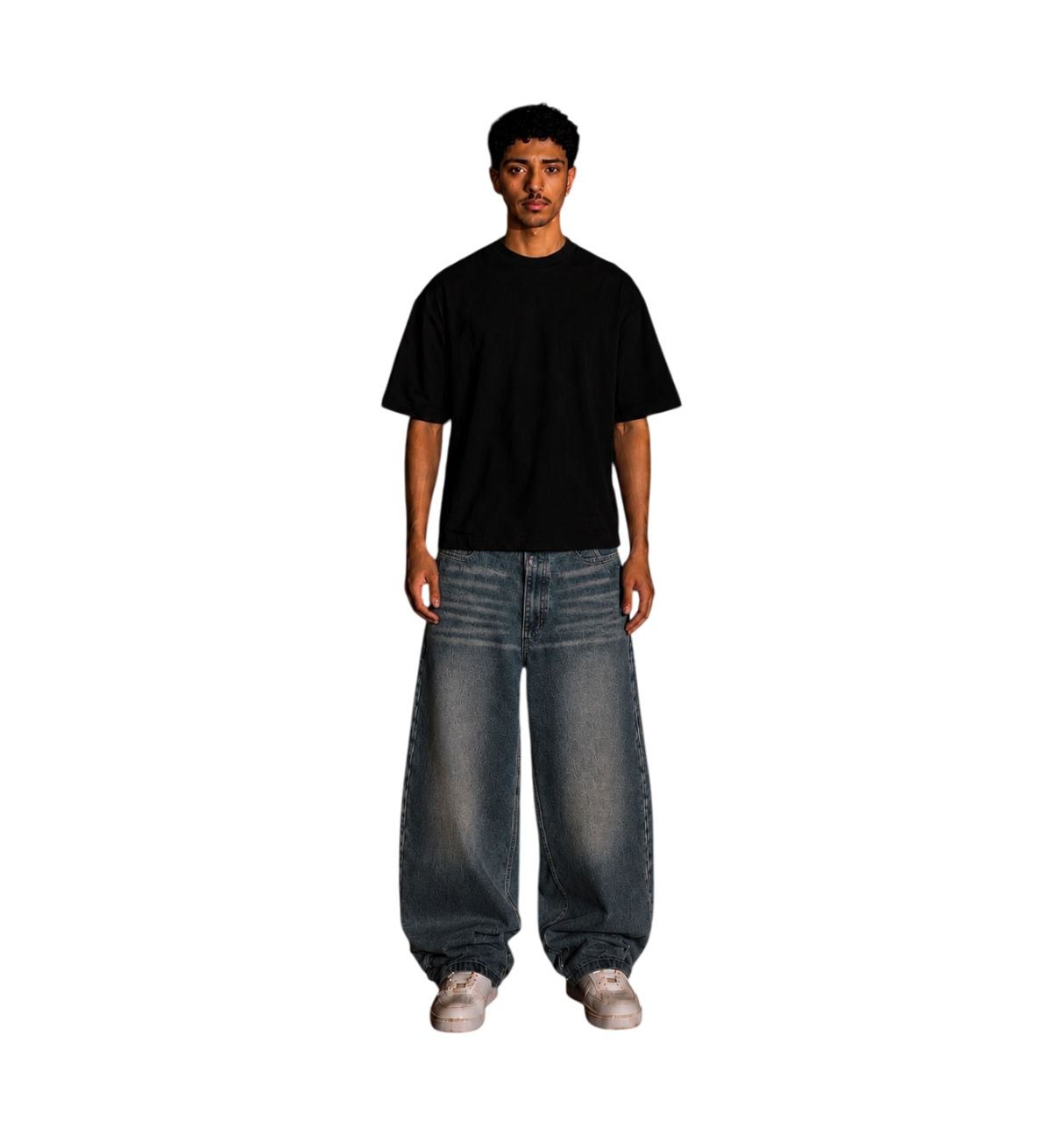BAGGY VINTAGE BLUE DENIM