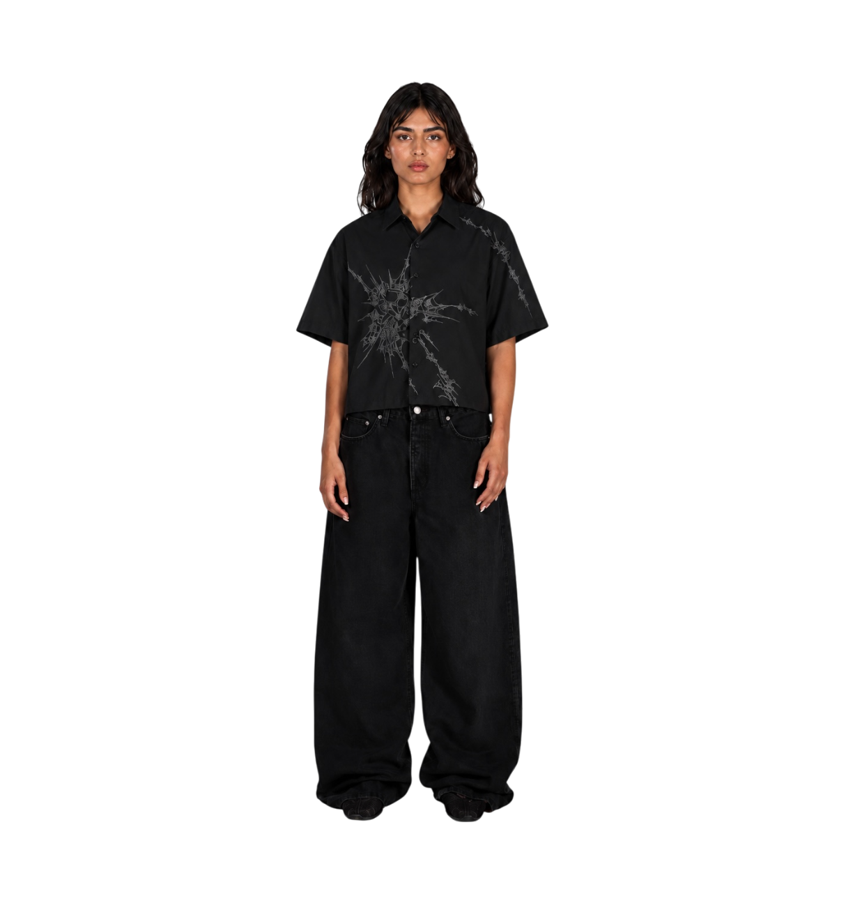 BAGGY BLACK DENIM