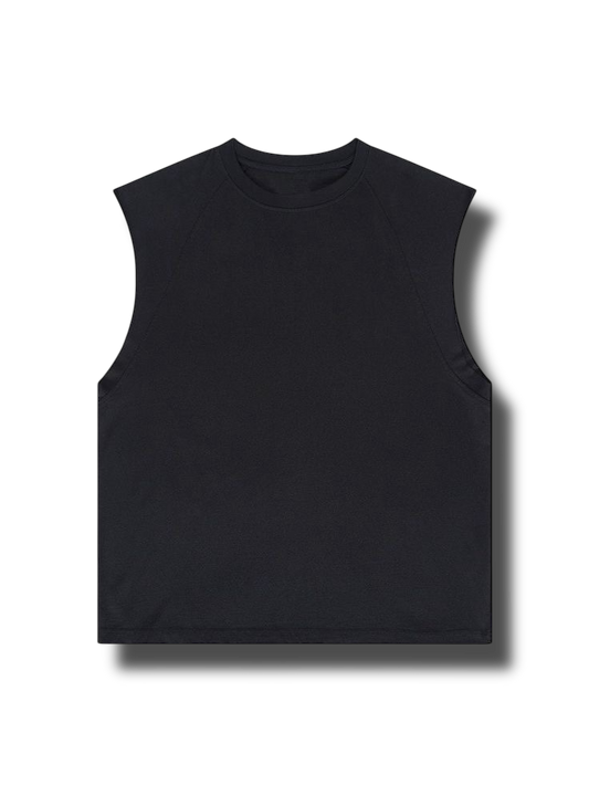 BLACK TANK TEE