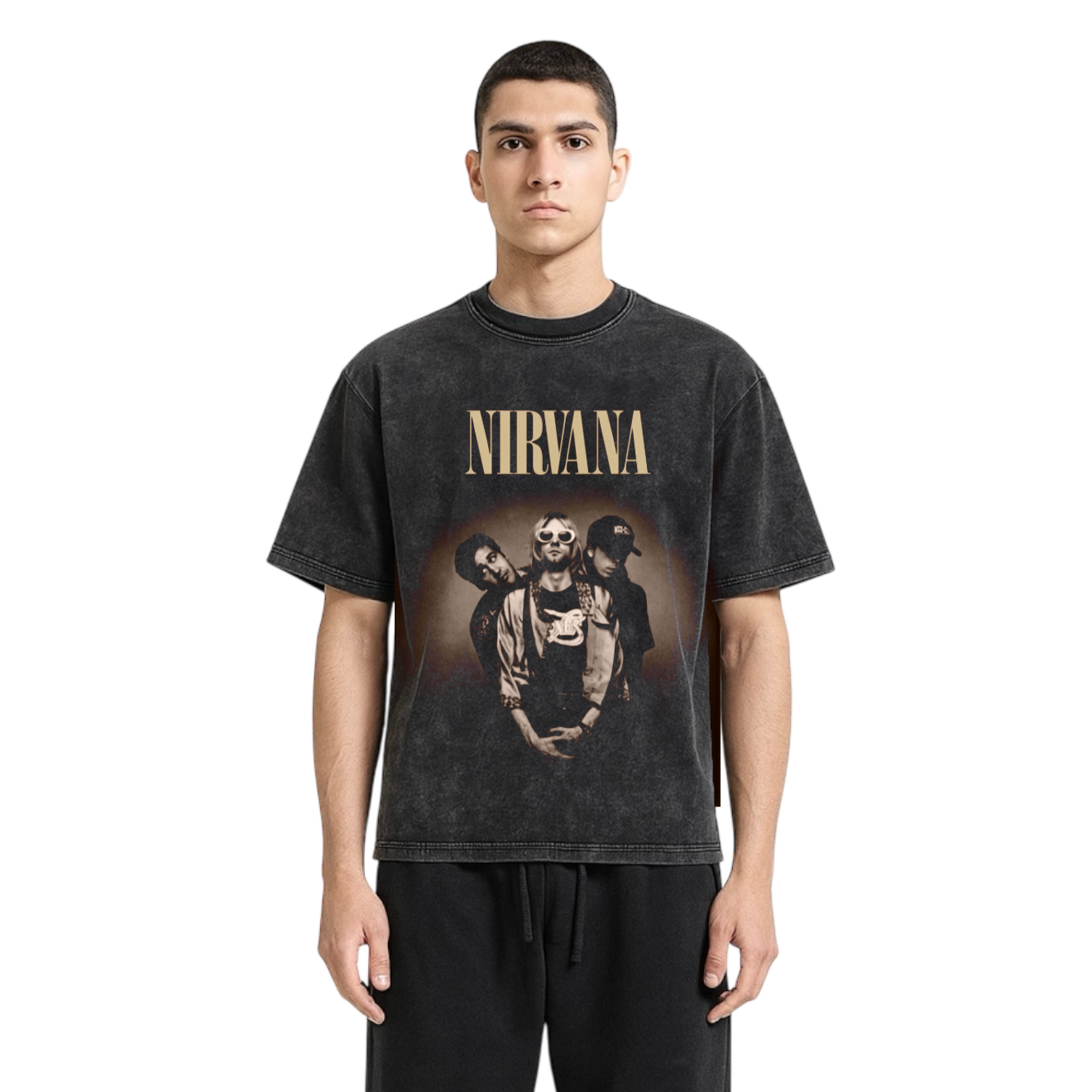 ICED GRAY NIRVANA TEE