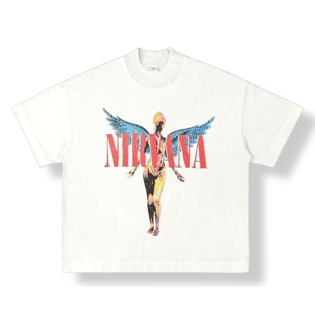 WHITE NIRVANA TEE