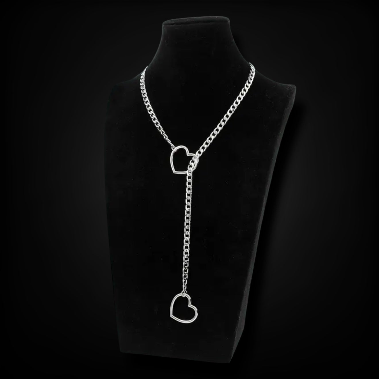 DOUBLE HEARTS NECKLACE