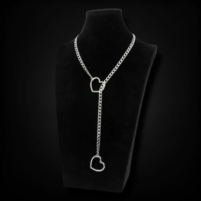 DOUBLE HEARTS NECKLACE
