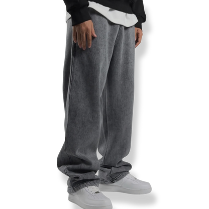 ICED GRAY OVERSIZED PANT