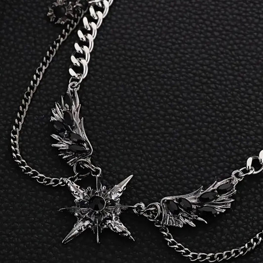 NAIL WINGS NECKLACE