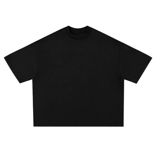 BOXY BLACK TEE
