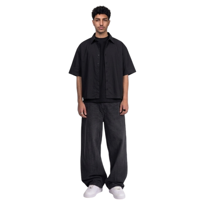 BOXY BLACK SHIRT